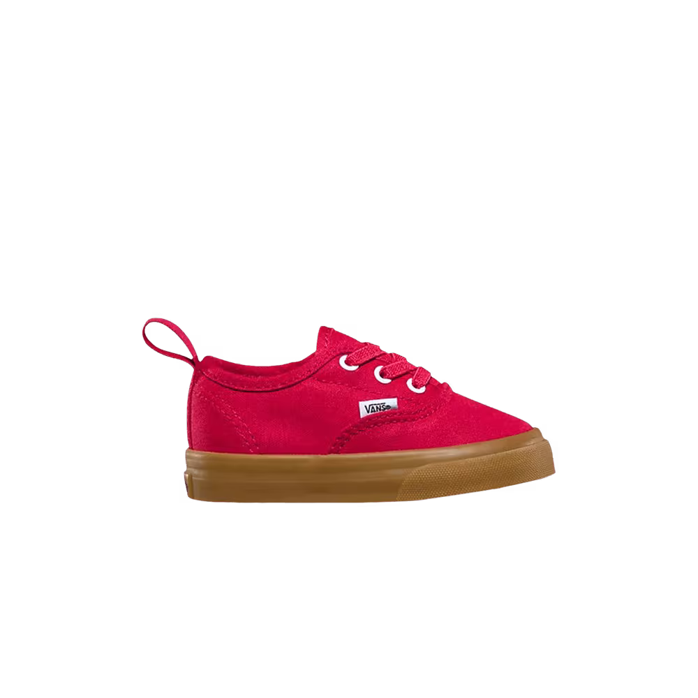 Vans Authentic Elastic Lace Toddler Crimson Gum