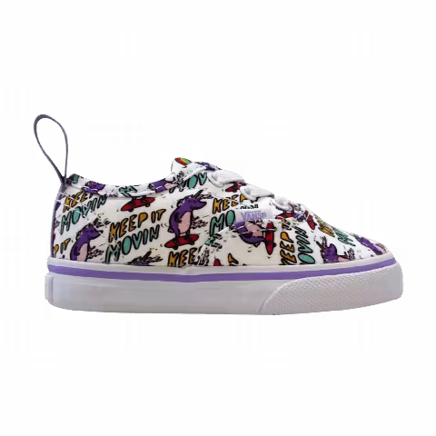 Dallas Clayton x Vans Authentic Elastic Toddler 'Keep It Movin'