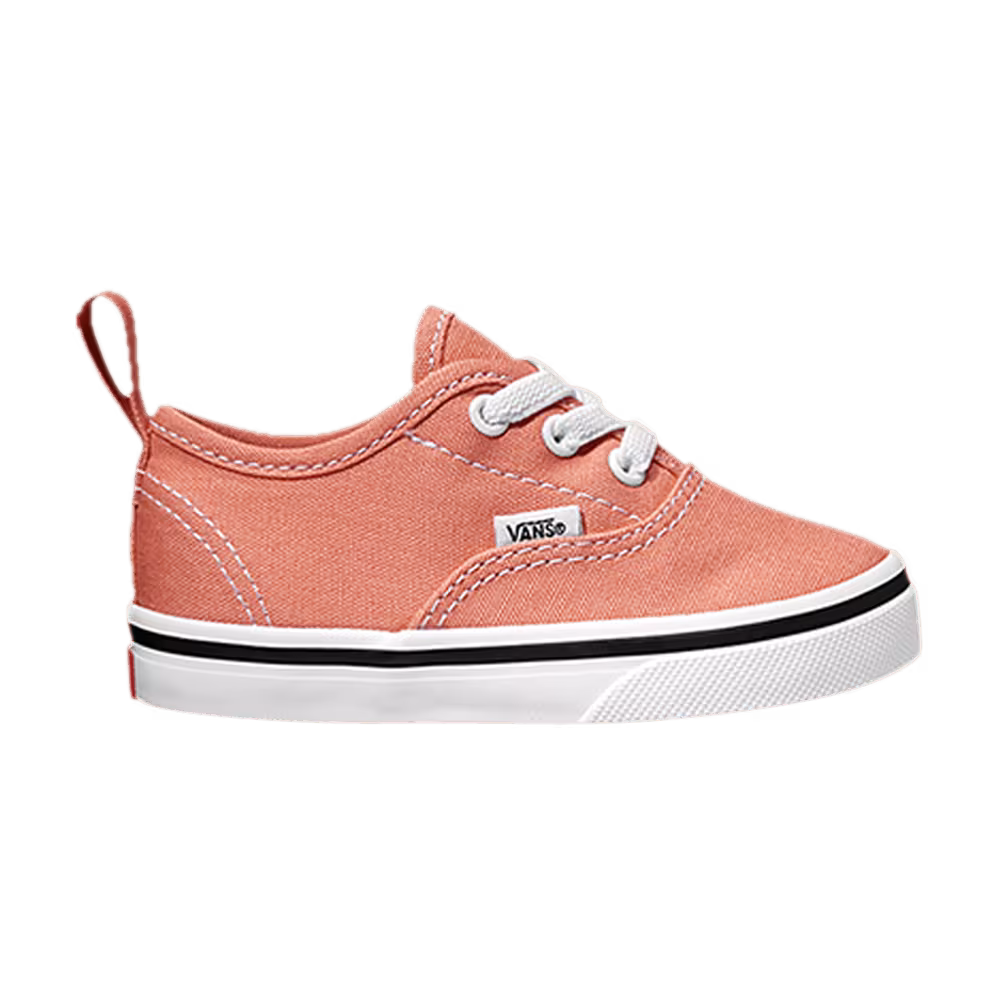 Vans Authentic Elastic Lace Toddler Peach Pink