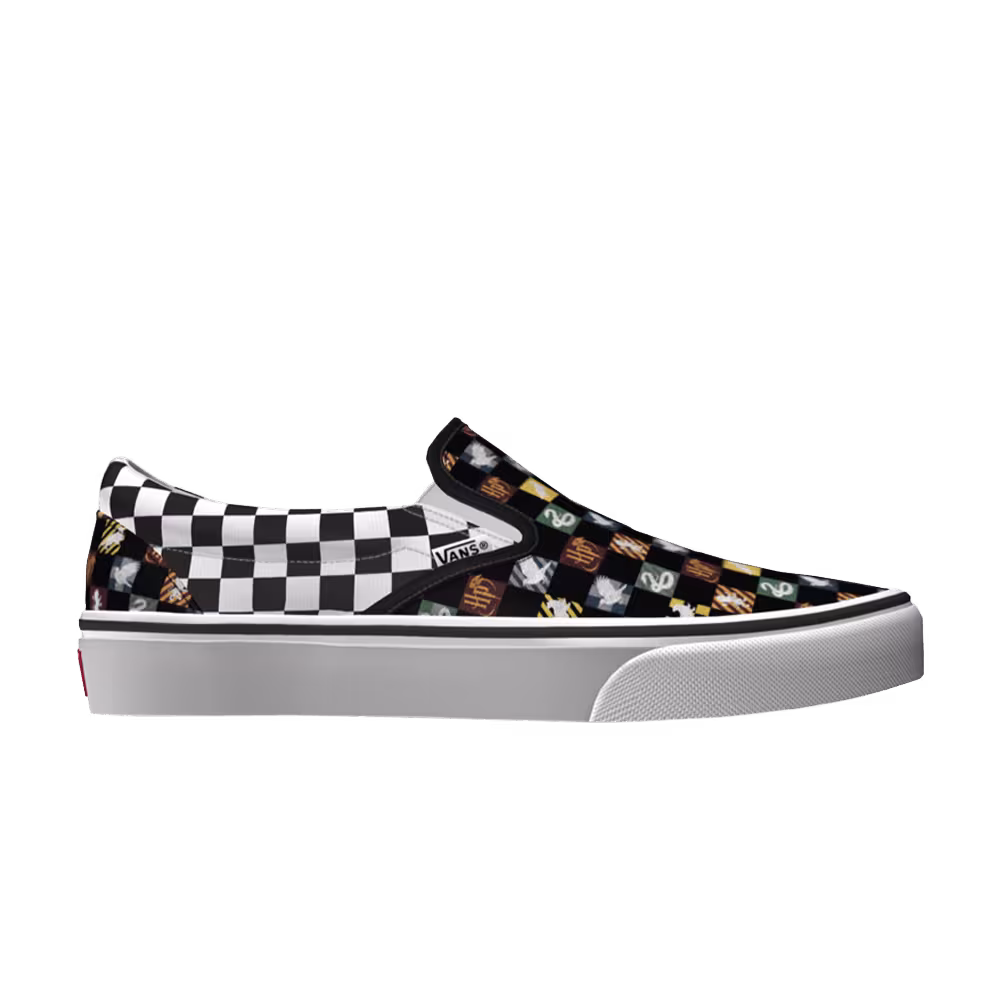 Vans Harry Potter x Classic Slip-On Custom House Mascots