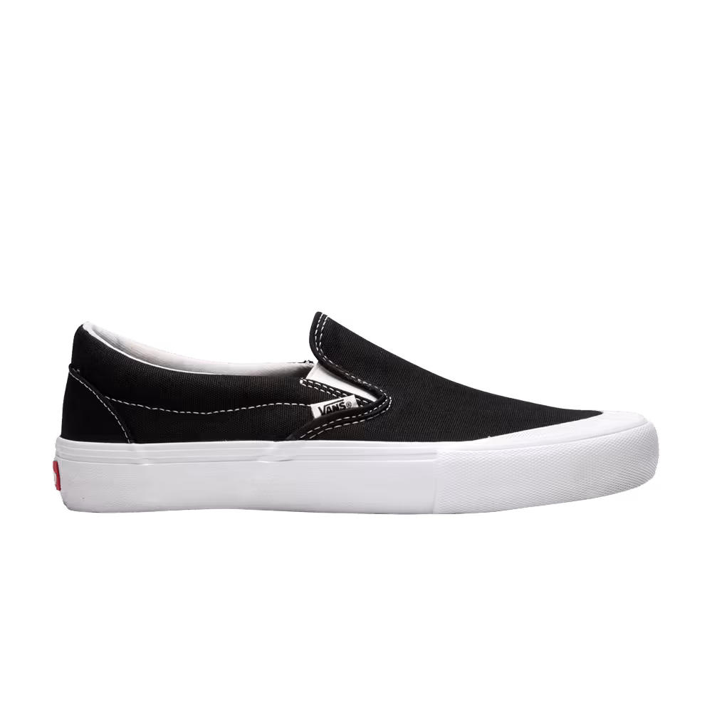 Vans Slip-On Pro Toe-Cap - Black