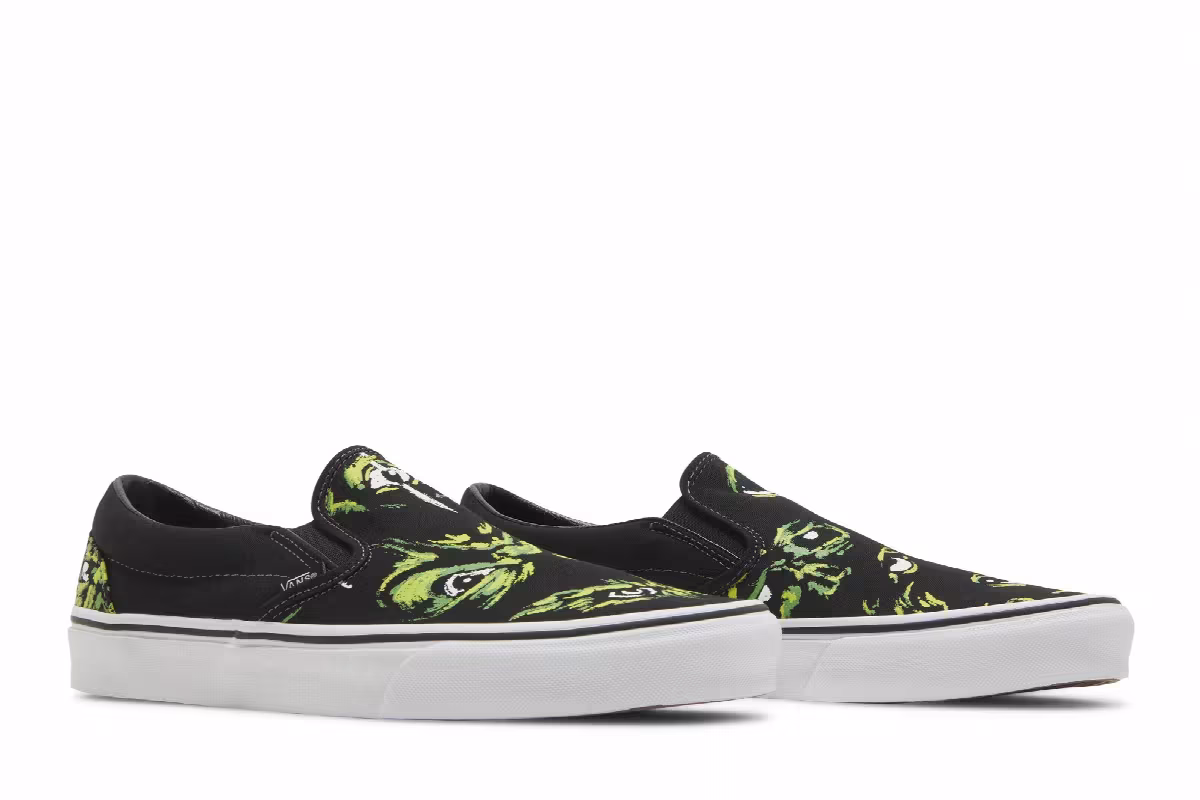 Vans Classic Slip-On Eyes In The Dark, view 9