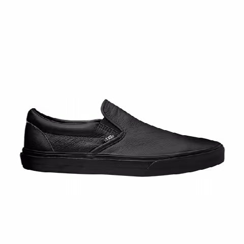 Vans Classic Slip-on (Premium Leather) Black