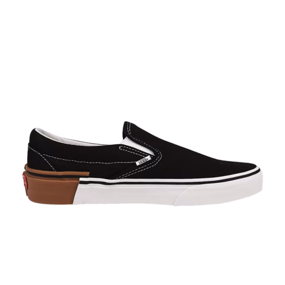 Vans Classic Slip-On Black Gum Block