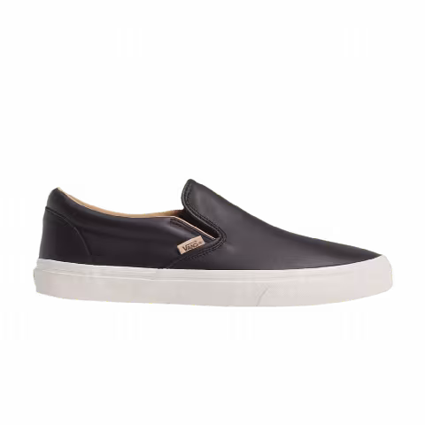 Vans Classic Slip-On 'Lux Leather - Black Porcini'
