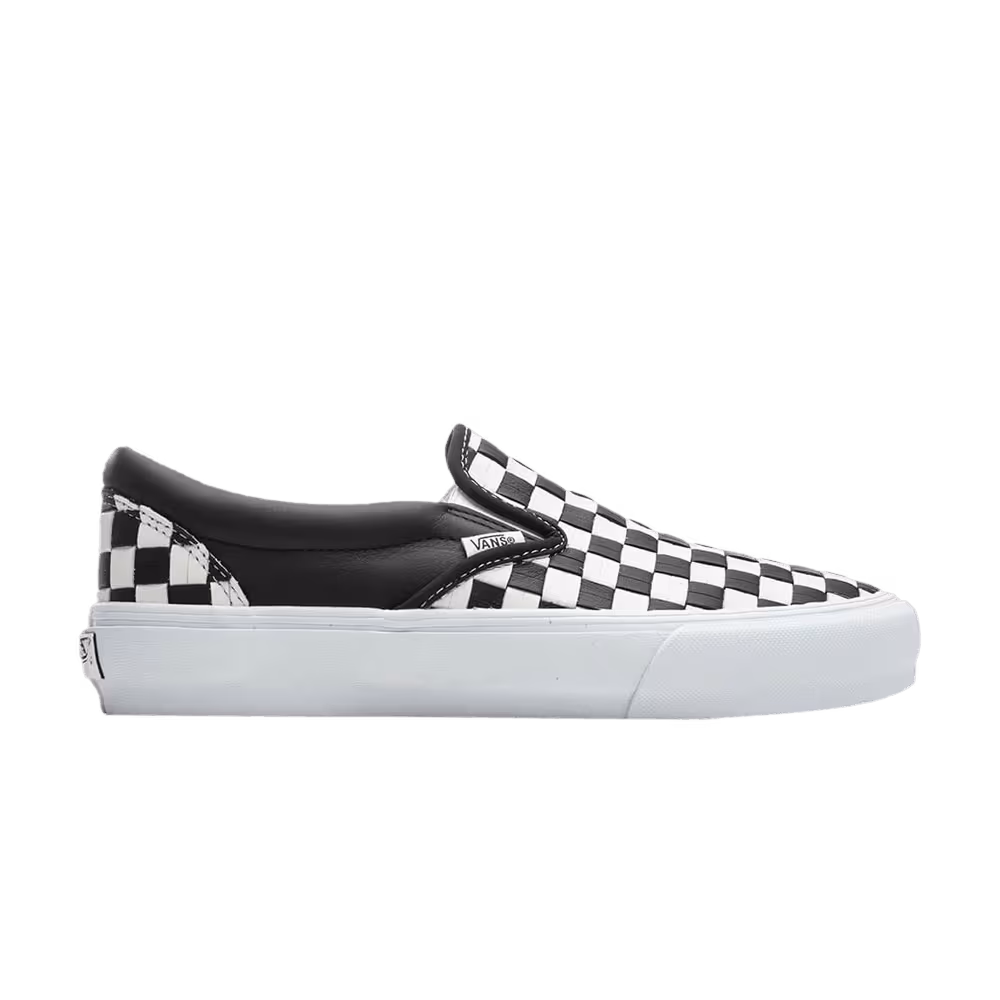 Vans Classic Slip-On VLT LX Woven Checker - Black White
