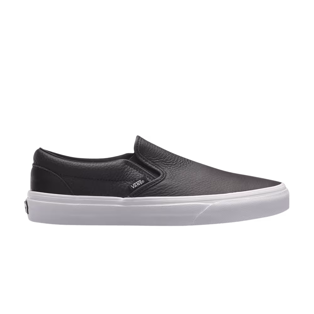 Vans Classic Slip-On DX Tumble Leather - Black