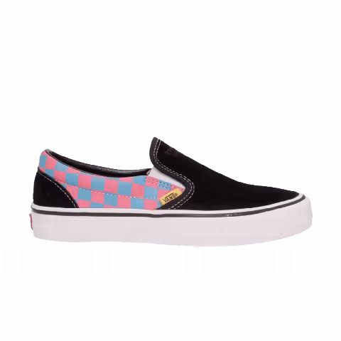 Vans T&C Surf Designs x Classic Slip-On 'Pink Blue Checkerboard'