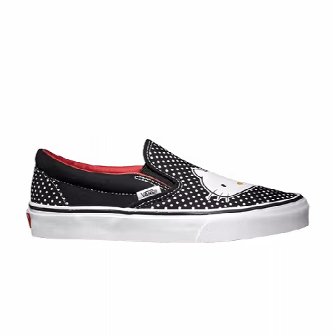 Vans Classic Slip-on Hello Kitty Black/ Red