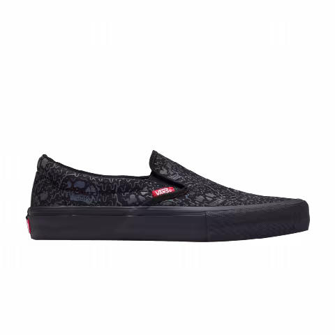 Sketchy Tank x Vans Slip-On Pro 'Black Reflective'