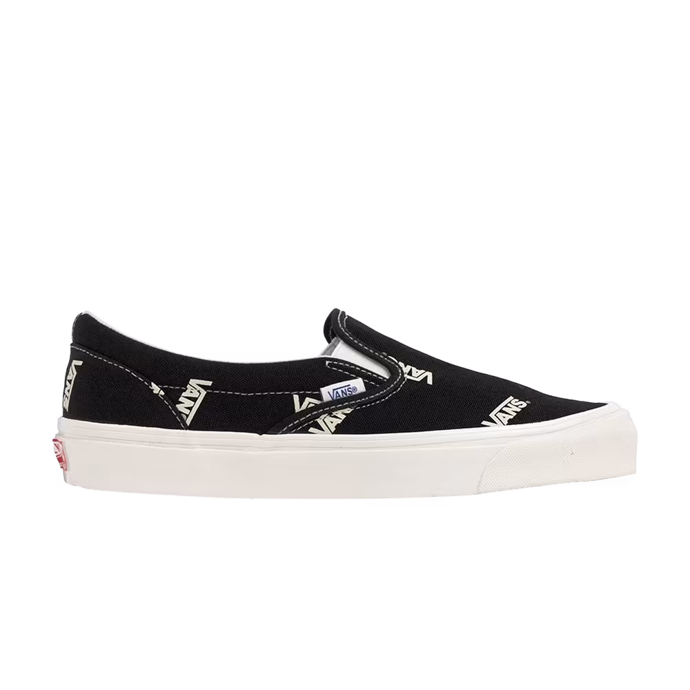 Vans Classic Slip-On Multi Logo Pack - Black