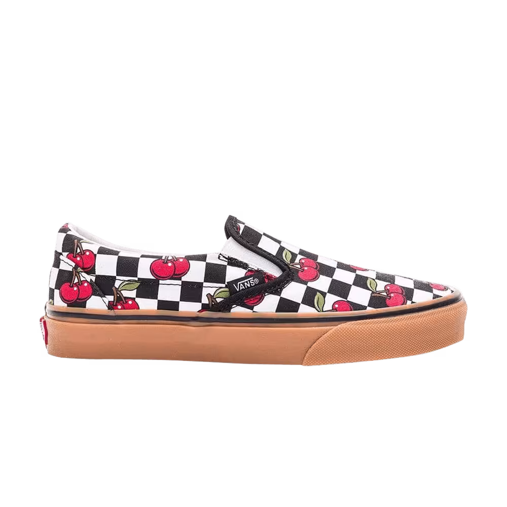 Vans Classic Slip-On Cherry Checker