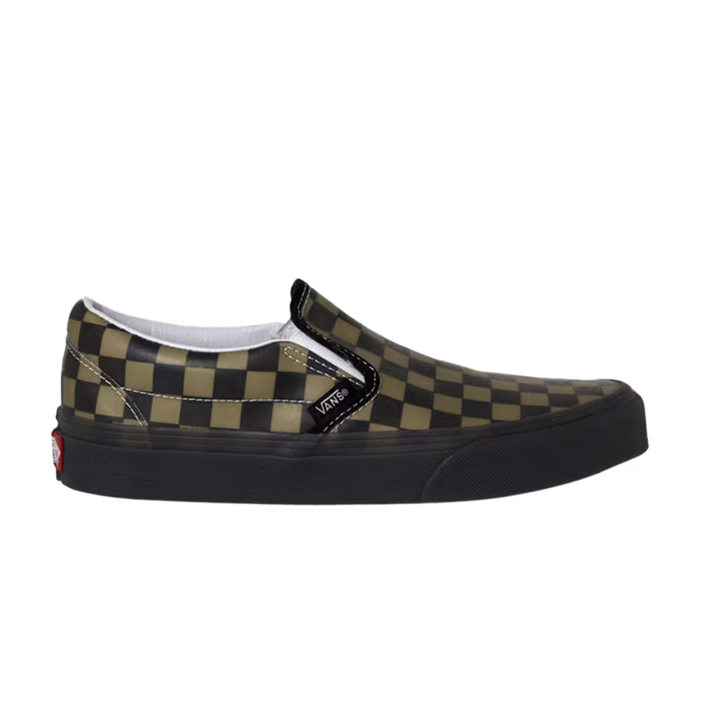 Vans Classic Slip-On Translucent Rubber - Black Checkerboard