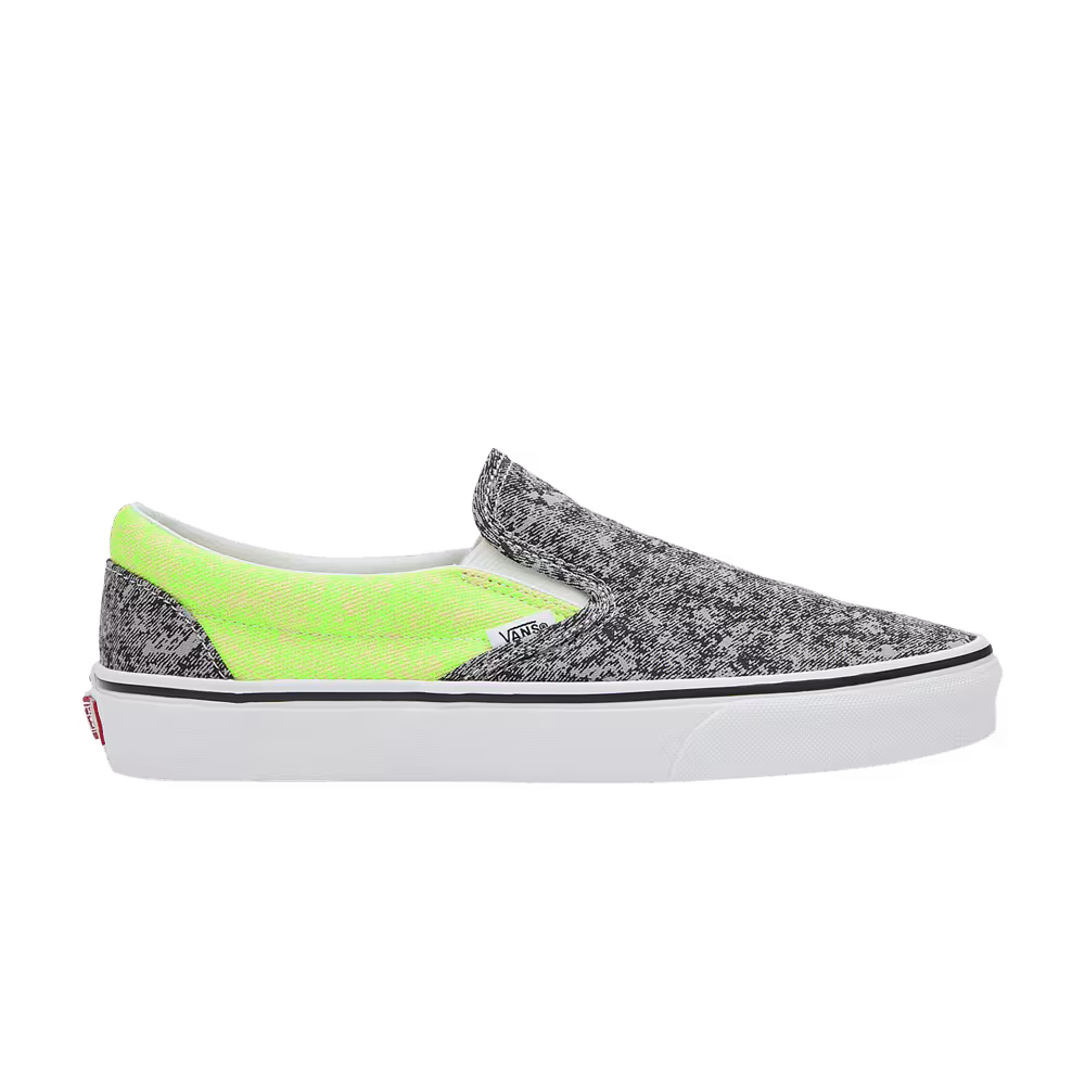 Vans Classic Slip-On Neon Acid Wash - Green