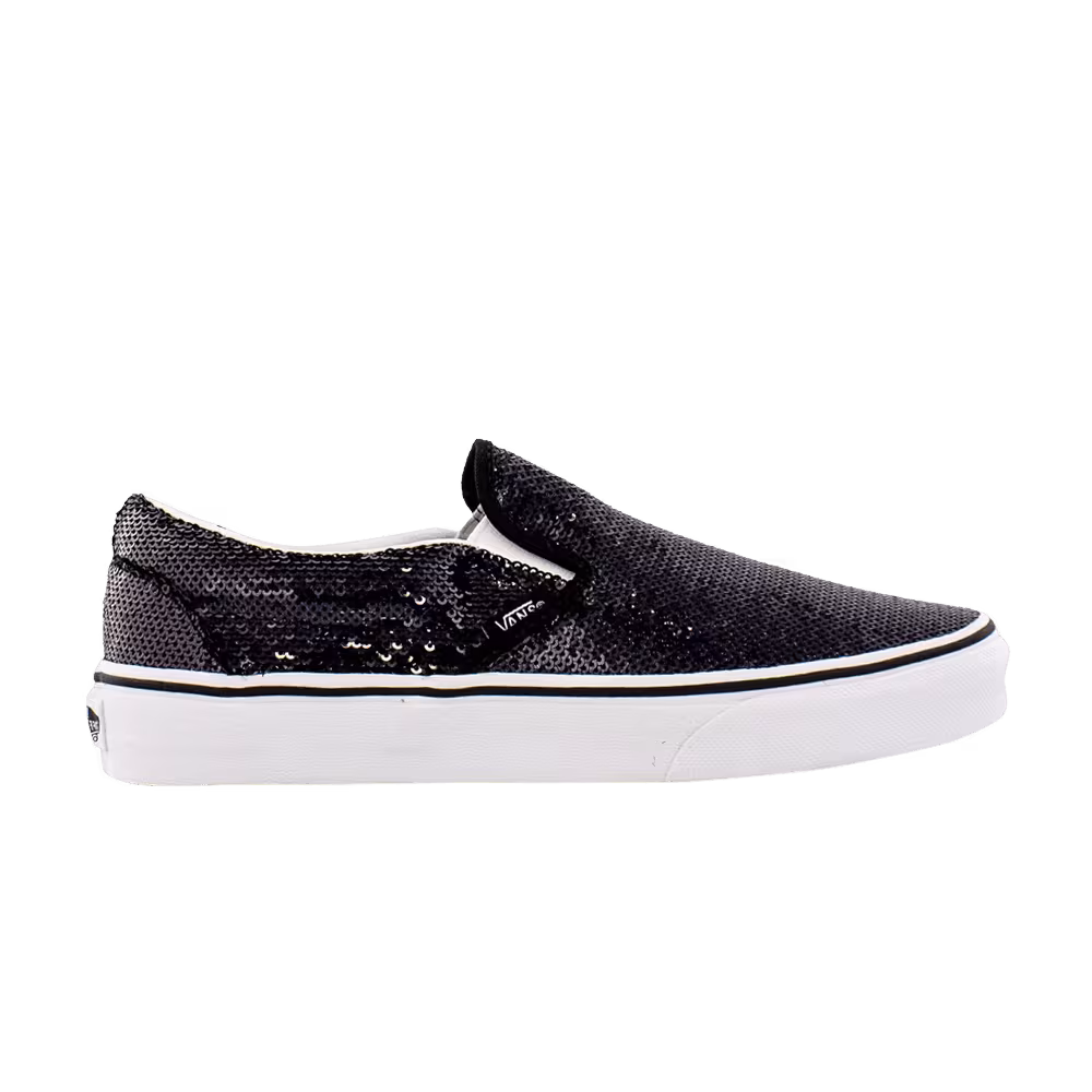 Vans Classic Slip-On Micro Sequins - Black