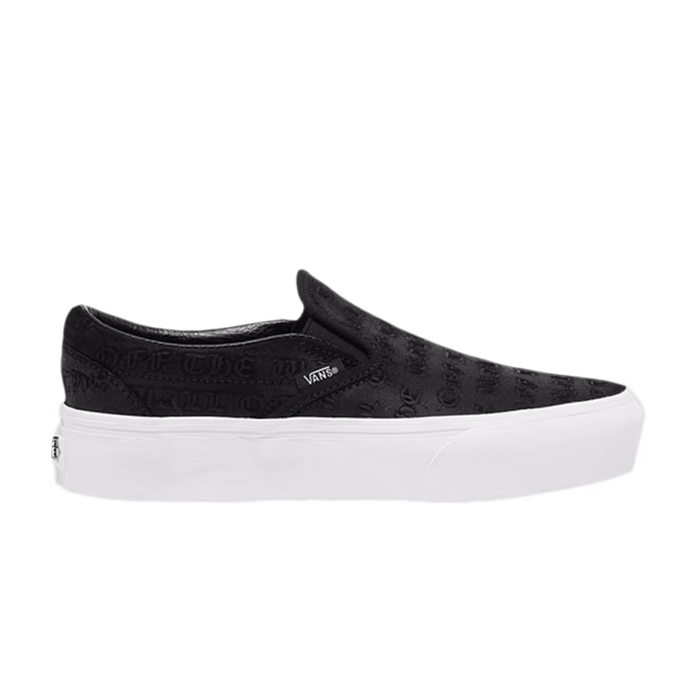 Vans Classic Slip-On Platform Deboss OTW