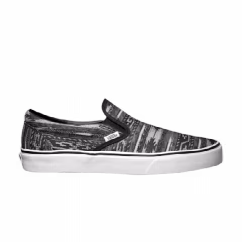 Vans Classic Slip-on (Van Doren) Black/ Stripes