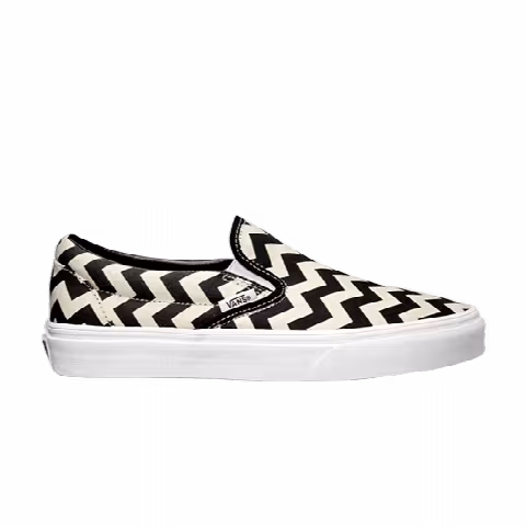 Vans Classic Slip-on (Chevron) Black/ White