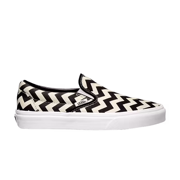 Vans Classic Slip-on (Chevron) Black/ White