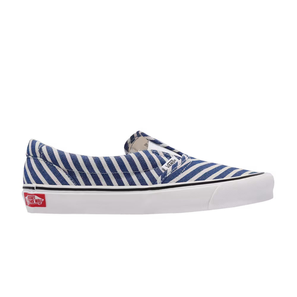 Vans Classic Slip-On Twist Stripes - Navy