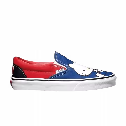 Vans Classic Slip-on Hello Kitty Blue/ Red
