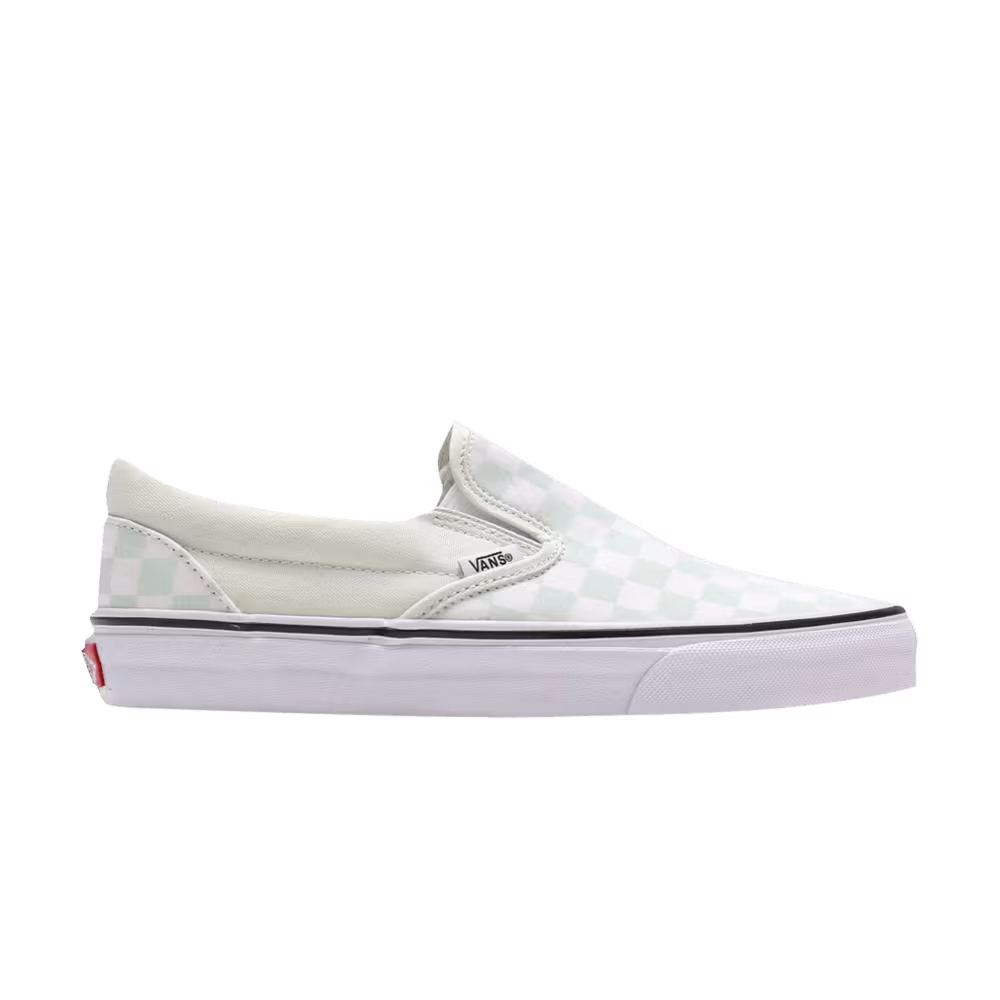 Vans Classic Slip-On Checkerboard - Blue Flower