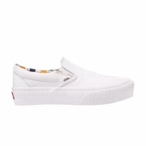 Vans Karina Rozunko x Slip-On Platform SF 'Patent Marshmallow'
