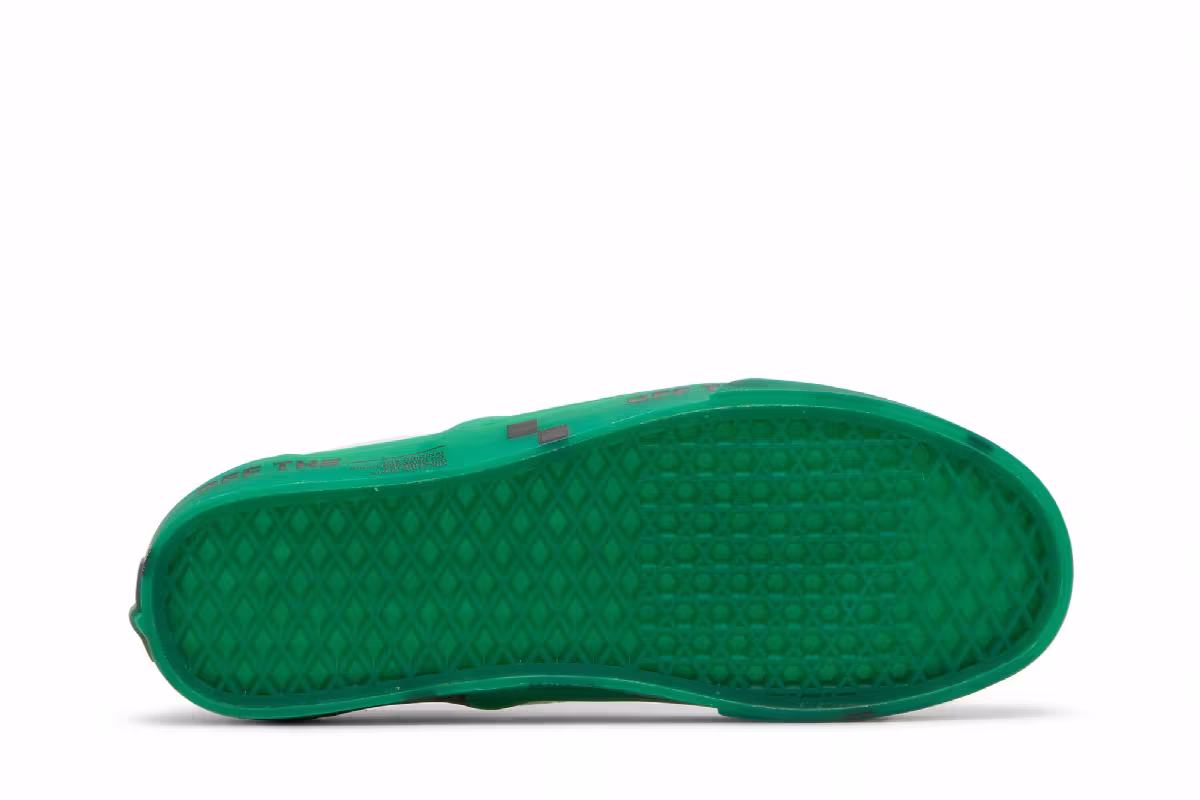 Vans Classic Slip-On OTW Foxing - Translucent Green, view 5