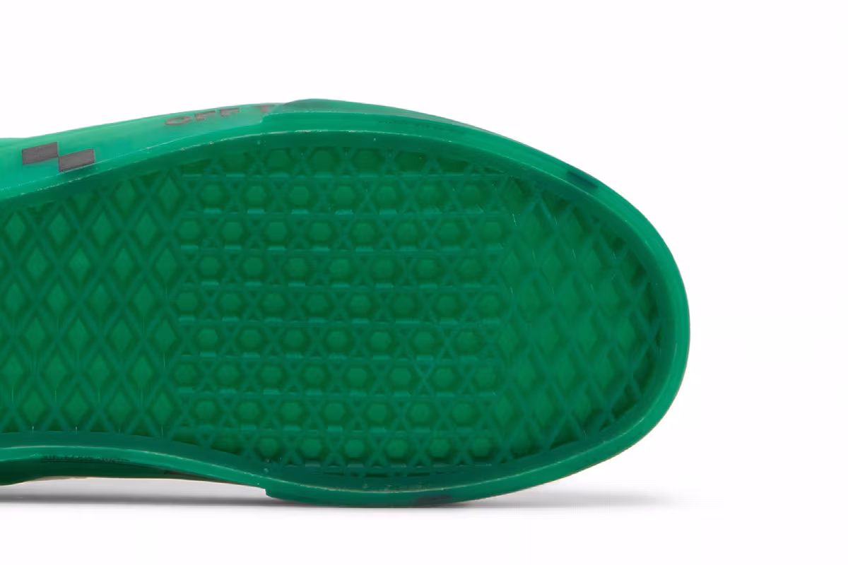 Vans Classic Slip-On OTW Foxing - Translucent Green, view 6