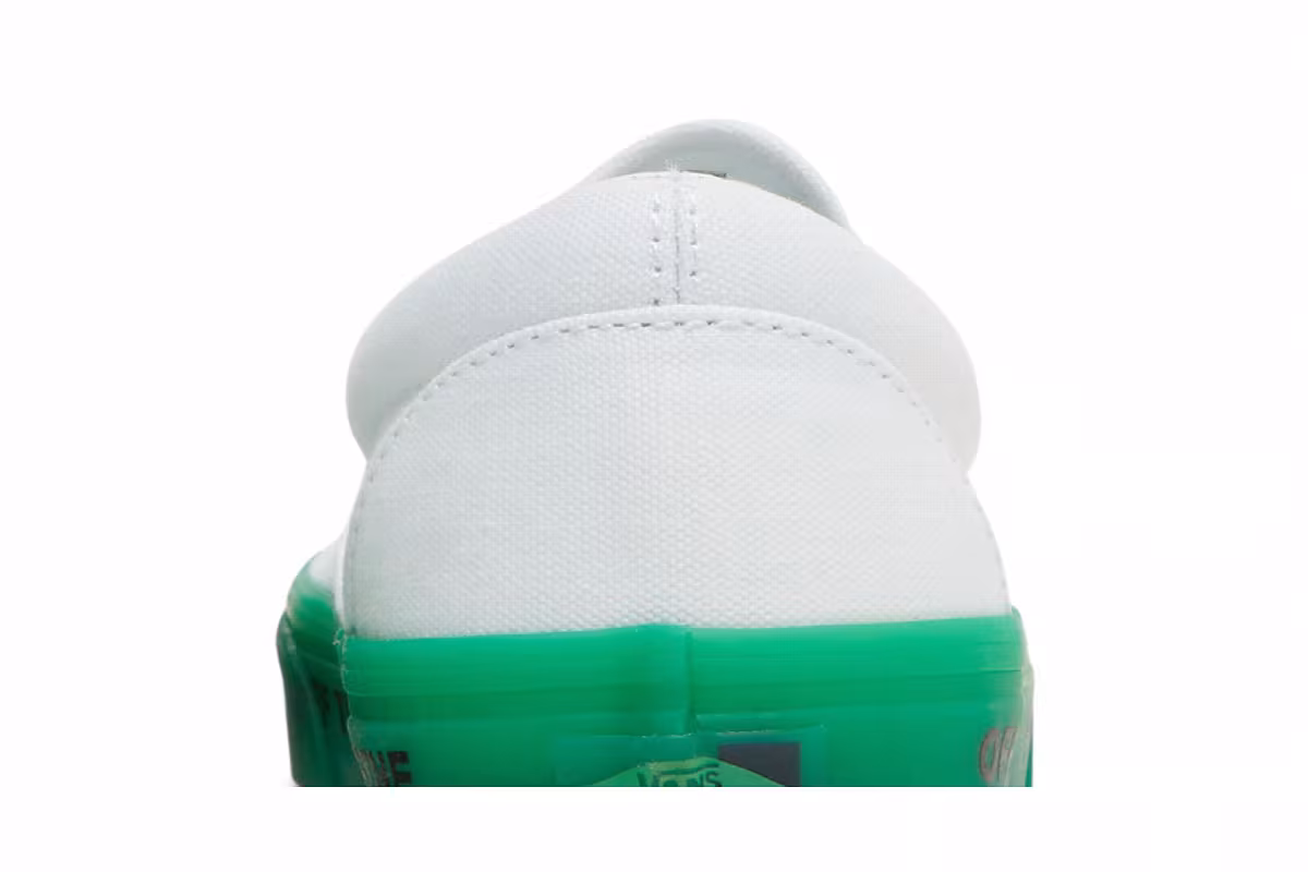 Vans Classic Slip-On OTW Foxing - Translucent Green, view 8