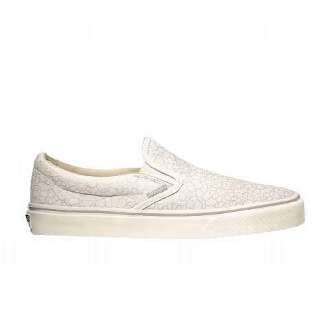 Vans Takashi Murakami Classic Slip-On LX 'Silver Flower'