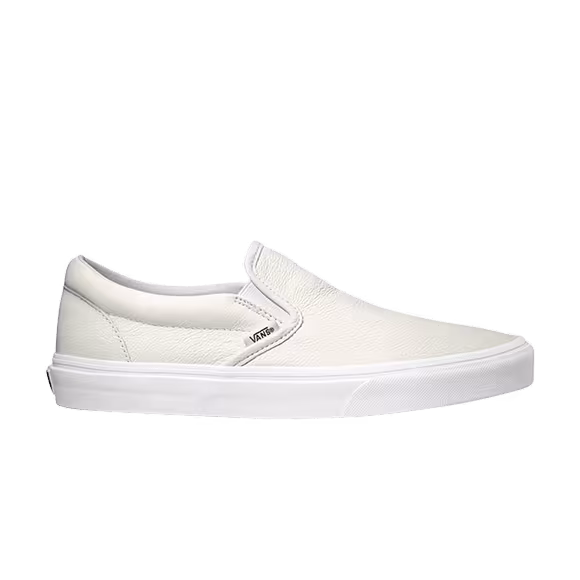 Vans Classic Slip-on (Premium Leather) White