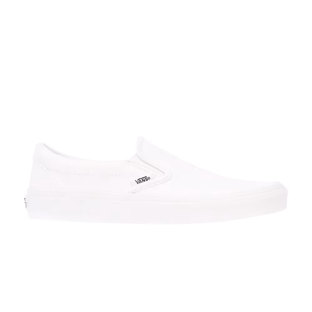 Vans Classic Slip-On Hemp Linen - Blanc De Blanc