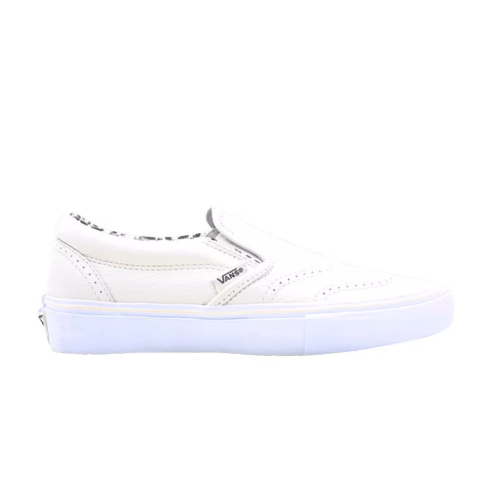 Vans Classic Slip On Wingtip Lx