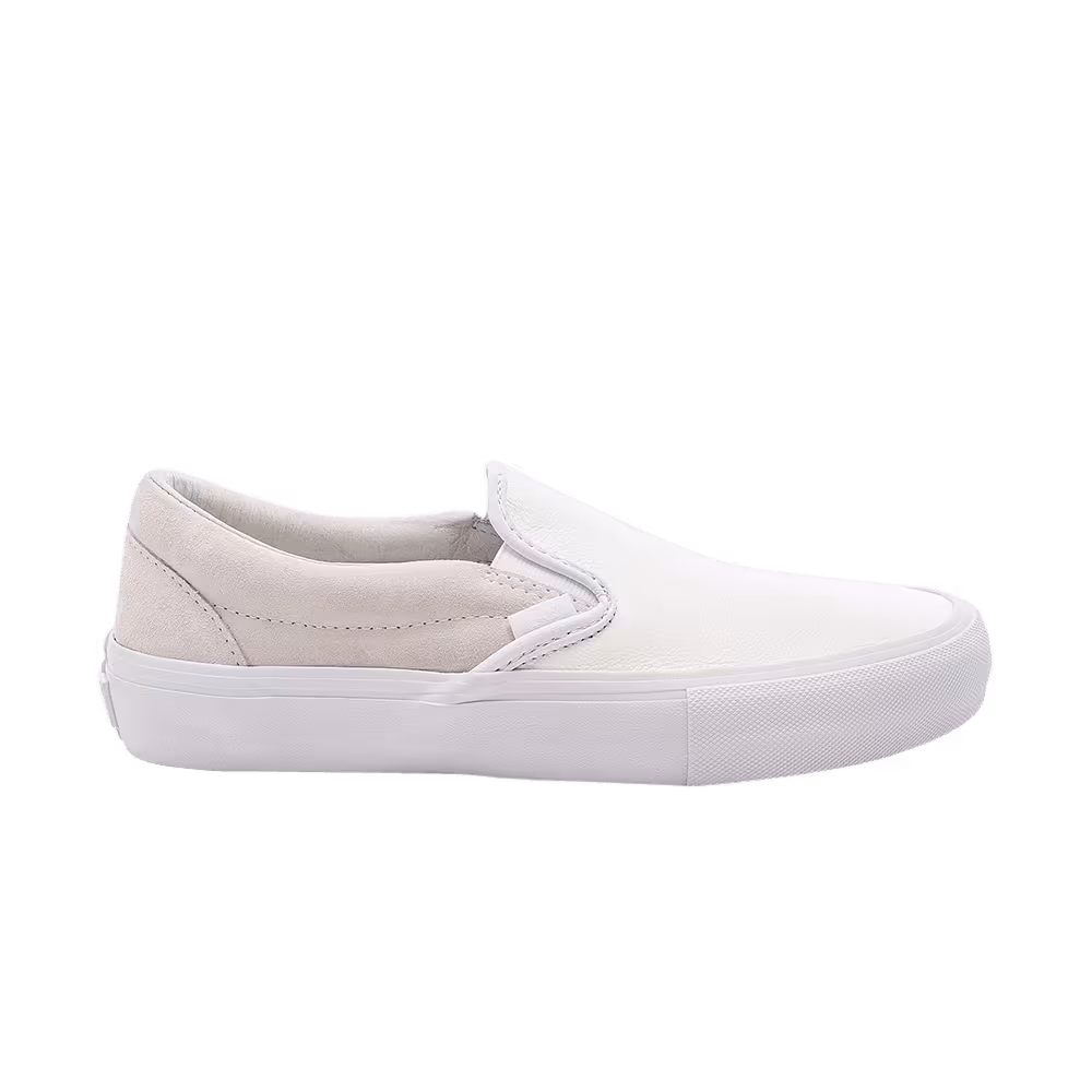 Engineered Garments x Vans Slip-On Leather White