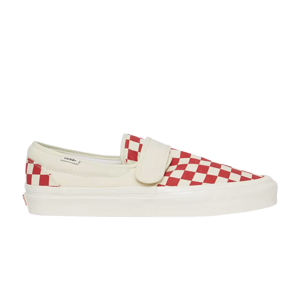 Vans Slip-On 47 V DX Anaheim Factory - Red Checkerboard