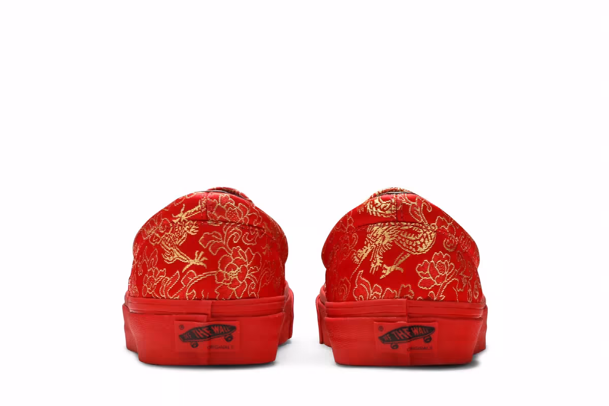 Opening Ceremony x Vans Classic Slip-On OG Red Dragon, view 7
