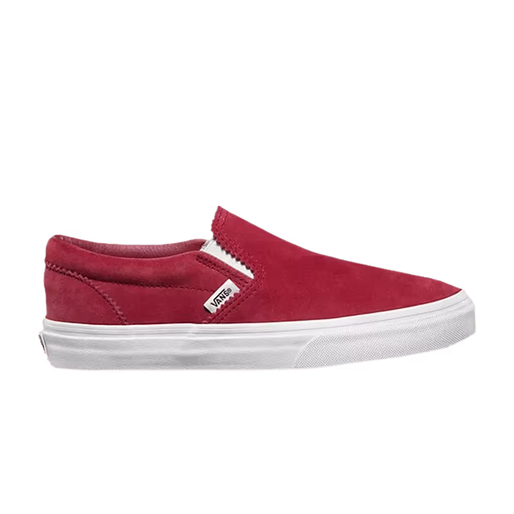 Vans Classic Slip-On Pinked Suede - Apple Butter