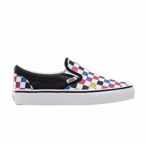 Vans Classic Slip-On 'Glitter Checkerboard'