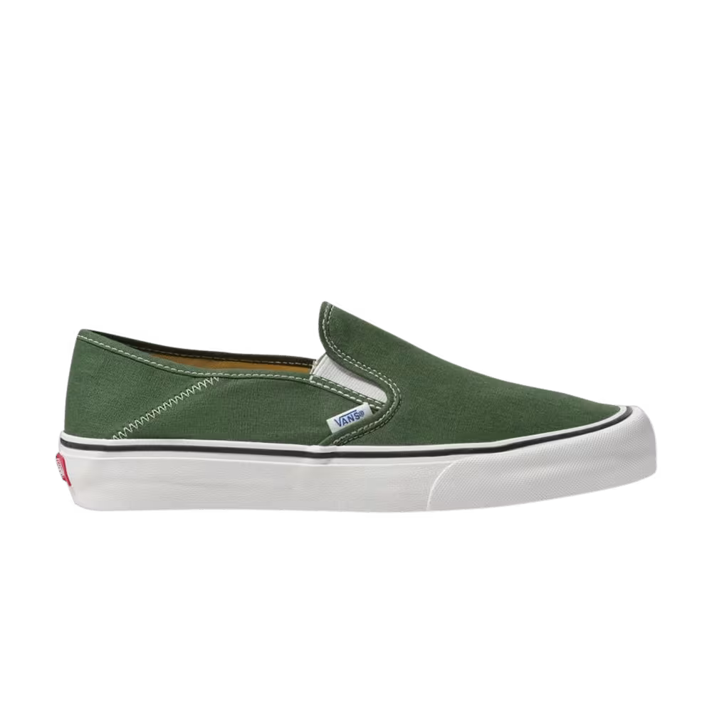 J.Crew x Vans Slip-On SF Salt Wash - Garden Green