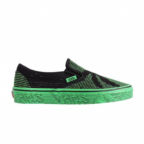 Slip-On 'Vanscii - Green Black'