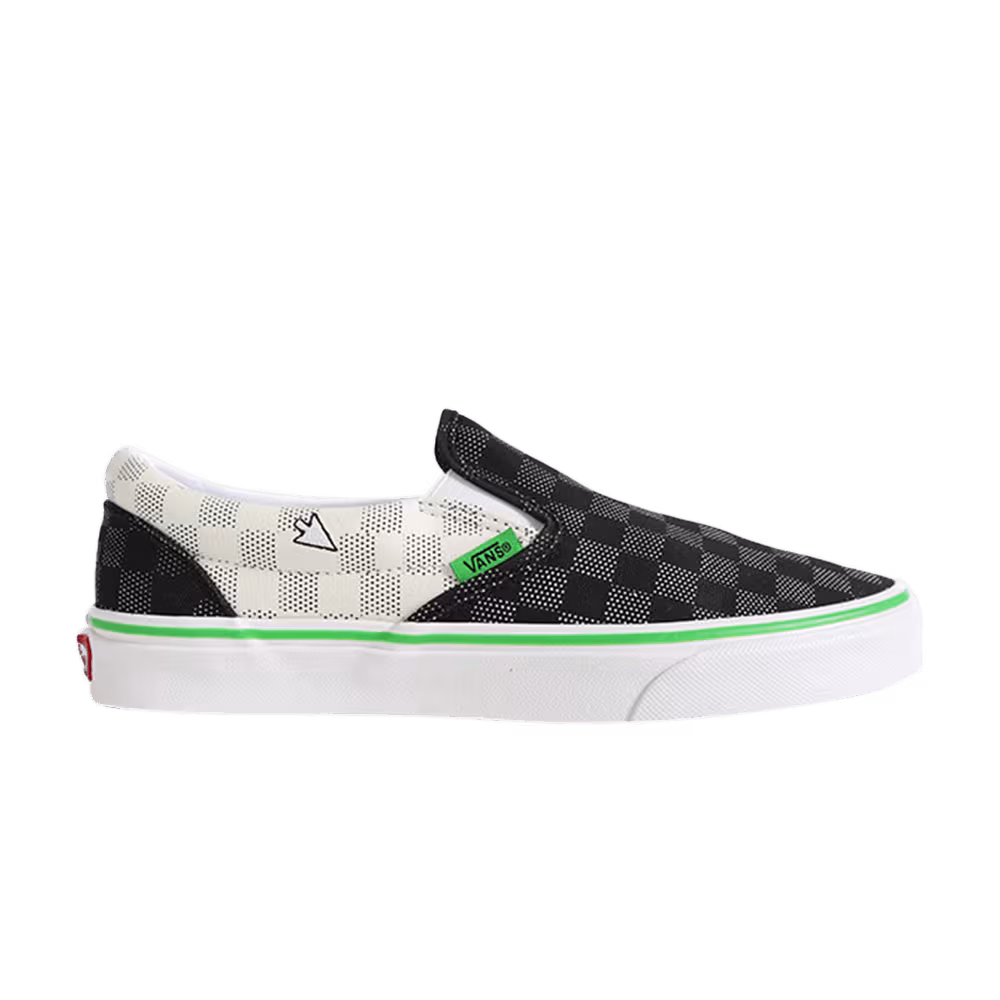 Slip-On Vanscii - Black White Gr