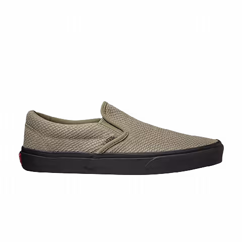 Vans Classic Slip-On 'Reptile Suede - Covert Green'