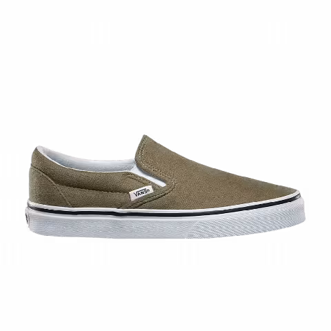 Vans Classic Slip-On 'Cotton Hemp - Dusky Green'