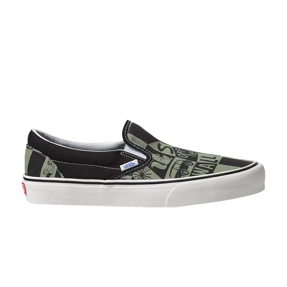 Yusuke Hanai x Vans Classic Slip-On SF Oil Green