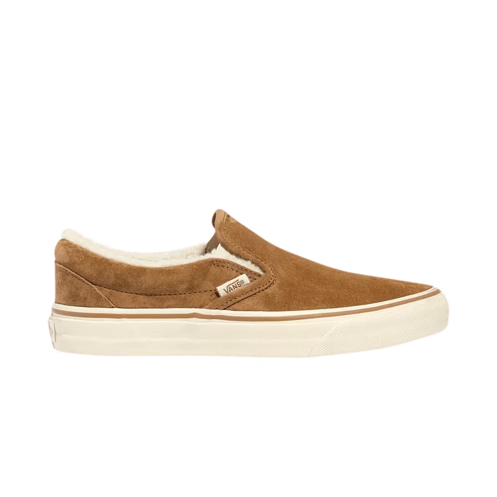 Madewell x Vans Classic Slip-On Pig Suede - Chipmunk