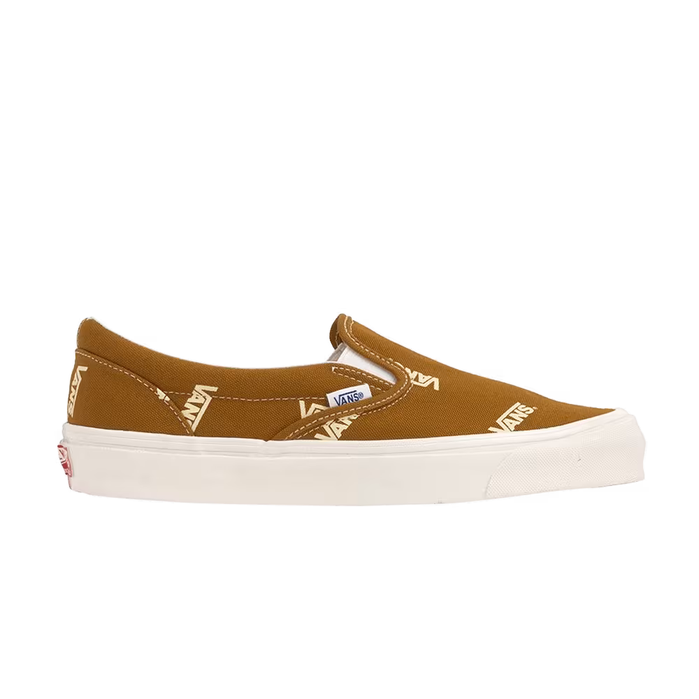 Vans Classic Slip-On Multi Logo Pack - Brown