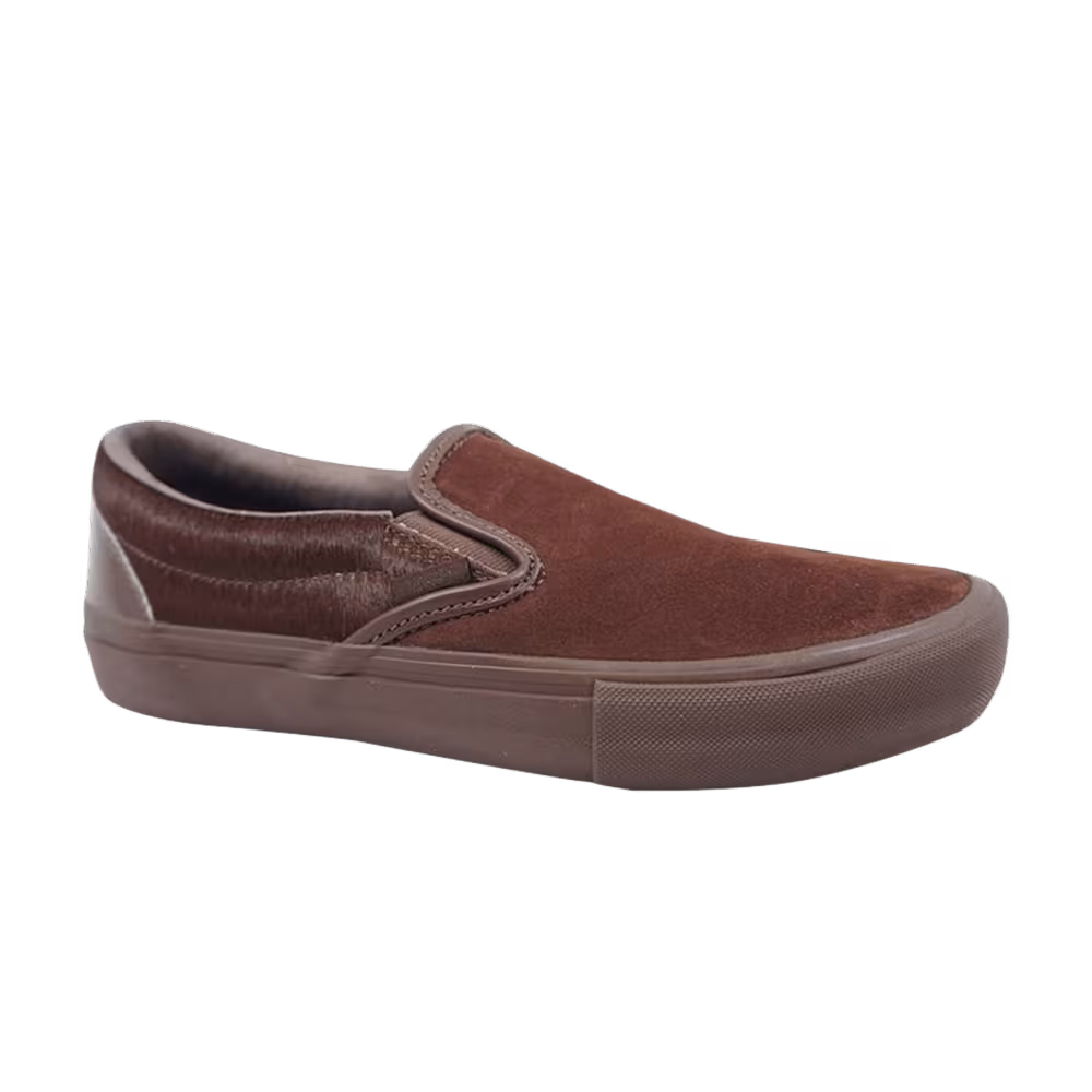 Engineered Garments x Vans Slip-On LX Brown