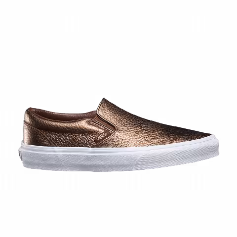 Vans Slip-On Leather 'Metallic Saddle'
