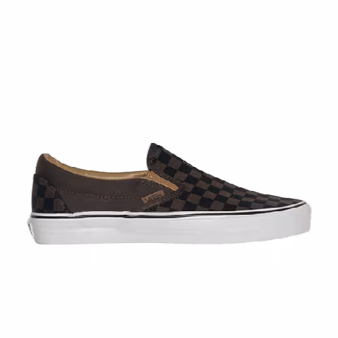 Vans Classic Slip-on Checkerboard Demitasse/ Black